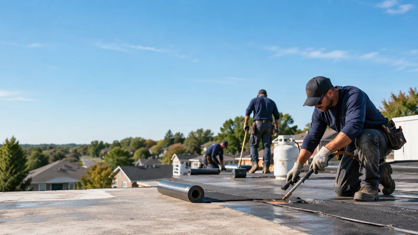 Flat Roof Leak Repair providers in Lakin, KS